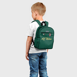 Детский рюкзак AC Milan: Green Form, цвет: 3D-принт — фото 2