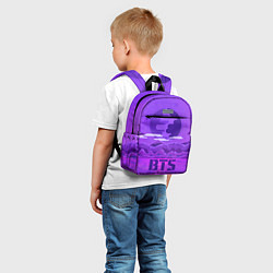 Детский рюкзак BTS: Violet Mountains, цвет: 3D-принт — фото 2