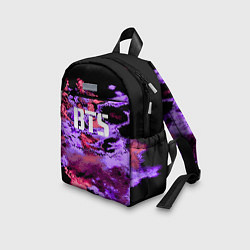 Детский рюкзак BTS: Black & Pink, цвет: 3D-принт — фото 2