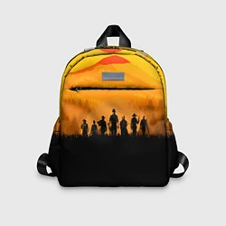 Детский рюкзак Red Dead Redemption: Orange Sun, цвет: 3D-принт