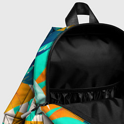 Детский рюкзак Лазурные тропики, цвет: 3D-принт — фото 2