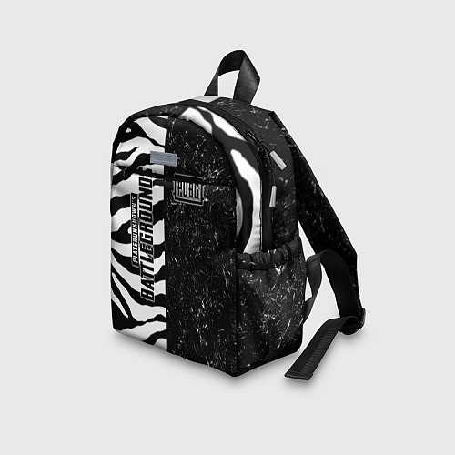 Детский рюкзак PUBG: Zebras Lifestyle / 3D-принт – фото 3