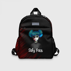 Детский рюкзак Sally Face окровавленное лицо, цвет: 3D-принт