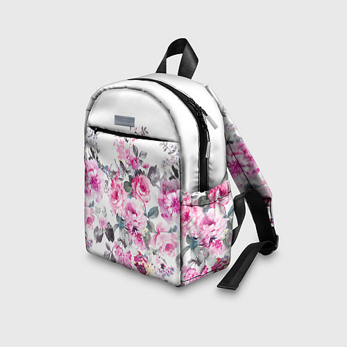 Детский рюкзак Розовые розы / 3D-принт – фото 3
