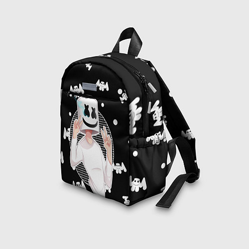 Детский рюкзак Marshmello: Black Gang / 3D-принт – фото 3