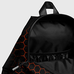 Детский рюкзак Apex Legends: Orange Carbon, цвет: 3D-принт — фото 2