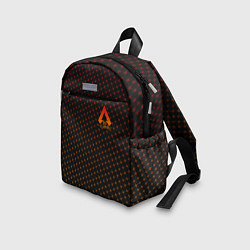 Детский рюкзак Apex Legends: Orange Dotted, цвет: 3D-принт — фото 2