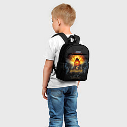 Детский рюкзак Blind Guardian: Guide to Space, цвет: 3D-принт — фото 2