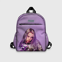 Детский рюкзак Billie Eilish: Violet Fashion, цвет: 3D-принт
