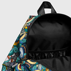 Детский рюкзак Спортивный коллаж, цвет: 3D-принт — фото 2
