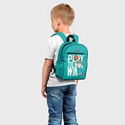 Детский рюкзак Play to win, цвет: 3D-принт — фото 2