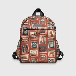 Детский рюкзак Марки Великобритании, цвет: 3D-принт
