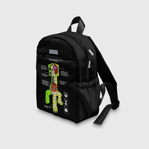 Детский рюкзак The Creeper / 3D-принт – фото 3