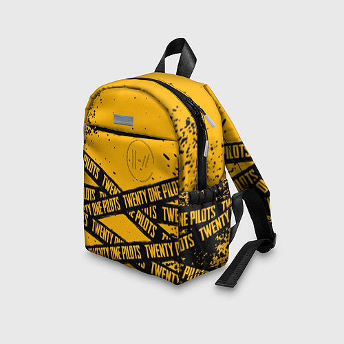 Детский рюкзак 21 Pilots: Yellow Levitate / 3D-принт – фото 3