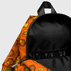 Детский рюкзак Brawl Stars: Orange Team, цвет: 3D-принт — фото 2
