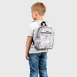 Детский рюкзак Тропические фламинго, цвет: 3D-принт — фото 2
