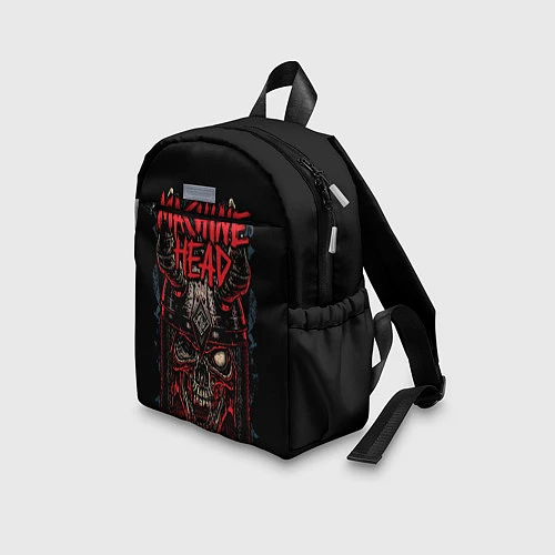 Детский рюкзак Machine Head: Blooded Skull / 3D-принт – фото 3
