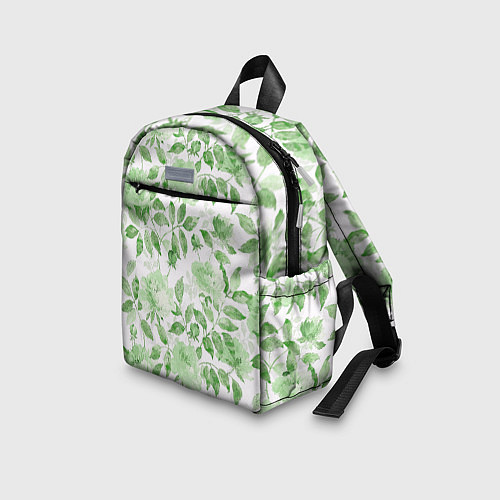 Детский рюкзак Пышная растительность / 3D-принт – фото 3