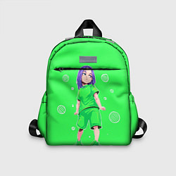 Детский рюкзак Billie Eilish: Acid Girl, цвет: 3D-принт