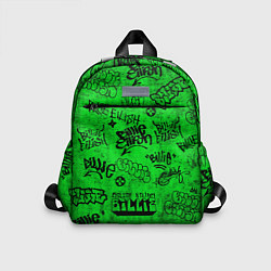 Детский рюкзак BILLIE EILISH: Grunge Graffiti, цвет: 3D-принт