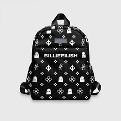 Детский рюкзак Billie Eilish: Black Pattern, цвет: 3D-принт