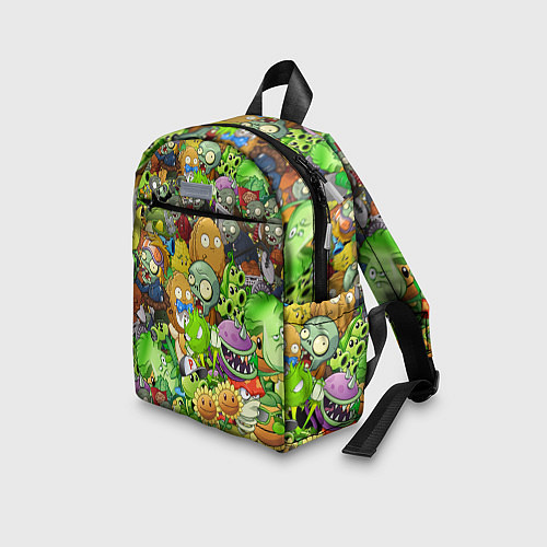 Детский рюкзак PLANTS VS ZOMBIES / 3D-принт – фото 3