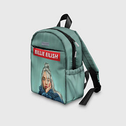 Детский рюкзак Billie Eilish, цвет: 3D-принт — фото 2