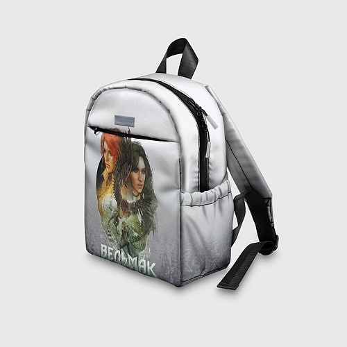 Детский рюкзак Ведьмак: Трис и Йеннифер / 3D-принт – фото 3