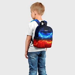 Детский рюкзак Лёд и огонь, цвет: 3D-принт — фото 2
