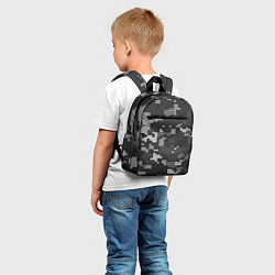 Детский рюкзак Пиксельный камуфляж, цвет: 3D-принт — фото 2