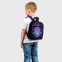 Детский рюкзак BRAWL STARS LEON ОБОРОТЕНЬ, цвет: 3D-принт — фото 2