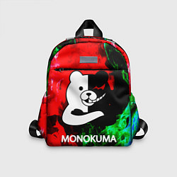 Детский рюкзак MONOKUMA, цвет: 3D-принт