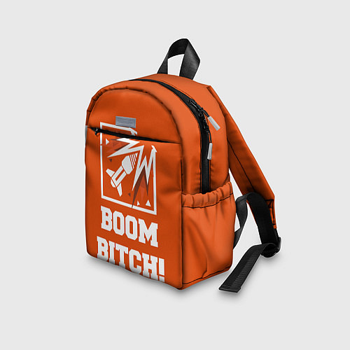 Детский рюкзак Boom Bitch! / 3D-принт – фото 3