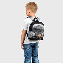 Детский рюкзак Battlefield, цвет: 3D-принт — фото 2