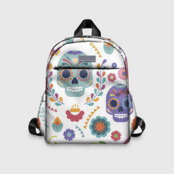Детский рюкзак Мексиканские мотивы, цвет: 3D-принт