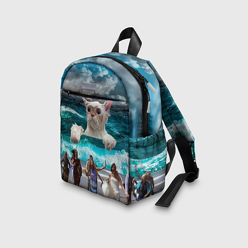 Детский рюкзак Морской Кошак / 3D-принт – фото 3