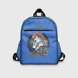 Детский рюкзак Единорог Rock, цвет: 3D-принт