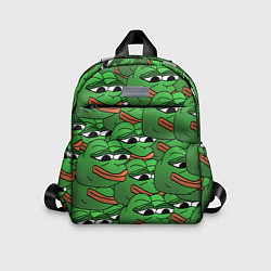 Детский рюкзак Pepe The Frog, цвет: 3D-принт