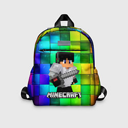 Детский рюкзак Minecraft Майнкрафт, цвет: 3D-принт