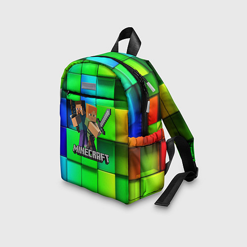 Детский рюкзак MINECRAFT / 3D-принт – фото 3