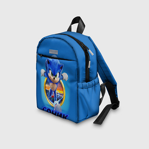 Детский рюкзак SONIC / 3D-принт – фото 3