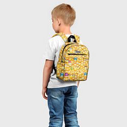 Детский рюкзак Смайлики Emoji, цвет: 3D-принт — фото 2