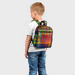Детский рюкзак Радужная сетка, цвет: 3D-принт — фото 2
