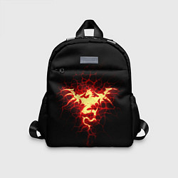 Детский рюкзак Огненный Дракон, цвет: 3D-принт