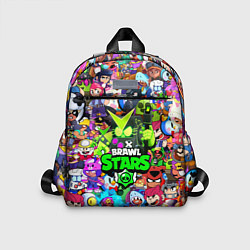 Детский рюкзак BRAWL STARS: 8 BIT, цвет: 3D-принт
