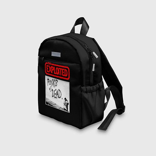 Детский рюкзак Punks Not Dead / 3D-принт – фото 3
