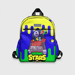 Детский рюкзак Brawl Stars Леон х Дэррил, цвет: 3D-принт