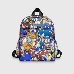 Детский рюкзак SONIC PATTERN, цвет: 3D-принт