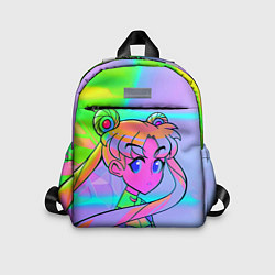 Детский рюкзак ЦВЕТНАЯ МУН, цвет: 3D-принт