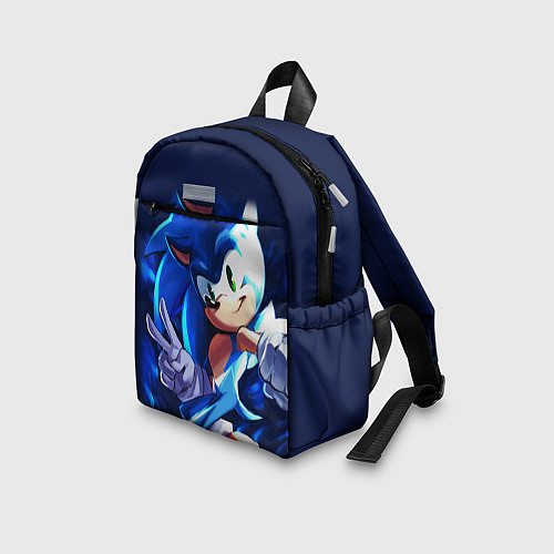 Детский рюкзак Sonic / 3D-принт – фото 3